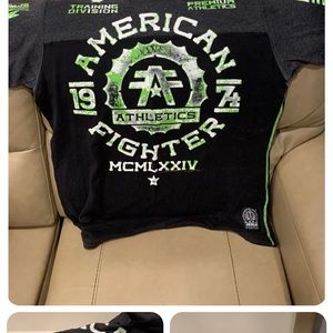 American fighter mens buckle t shirt